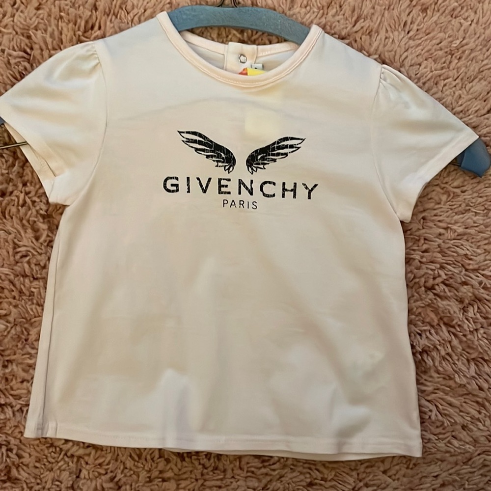 Short sleeved Givenchy shirt.